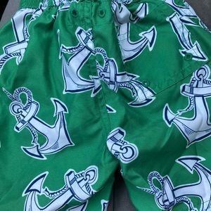 Janie and Jack 6-12 months swimming trunks.